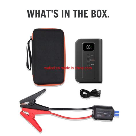 5 Light Modes Jump Starter Car Booster 1000A Peak Multifunction Power