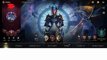 Conta Wild rift Ex GrãoMestre 54 League of Legends Wild Rift