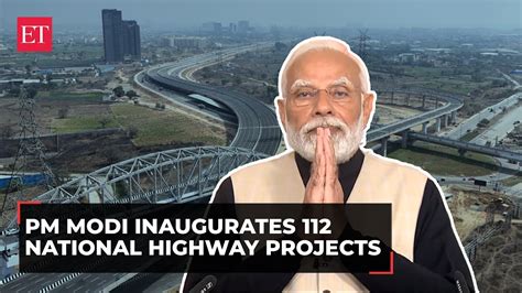 Pm Modi Inaugurates Haryana Section Of Dwarka Expressway Live Youtube