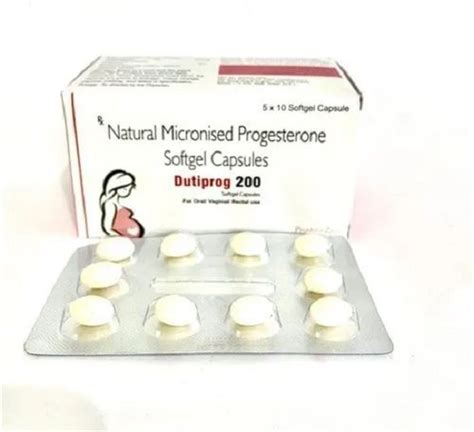 Allopathic Micronised Progesterone Soft Gelatin 200mg Capsule At Best