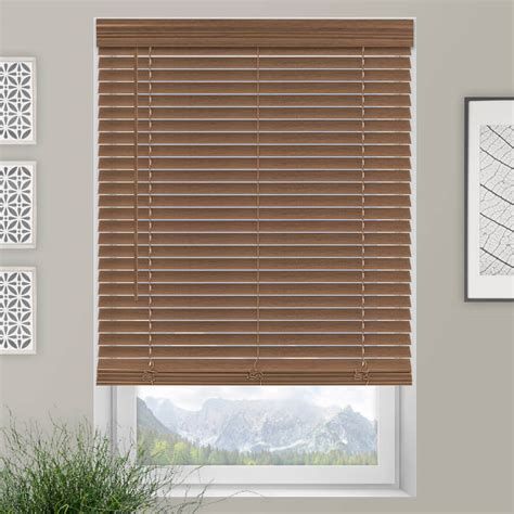 2"' Value Cordless Faux Wood Blinds | Select Blinds Canada