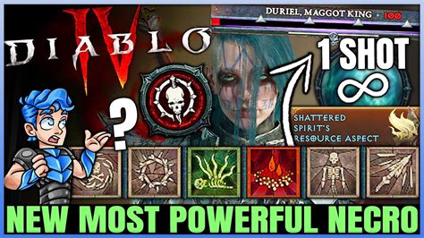 Diablo New Best Shot Everything Necromancer Build New Bone