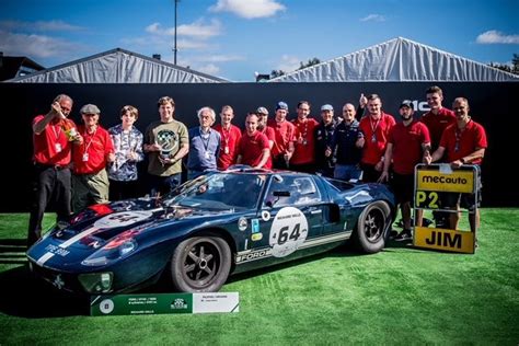 Ford Ceo Jim Farley Puts Vintage Gt On Podium At Le Mans Classic