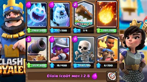 Clash Royal Je Vous Pr Sente Un Deck Mousquetaire Cavabelier Youtube