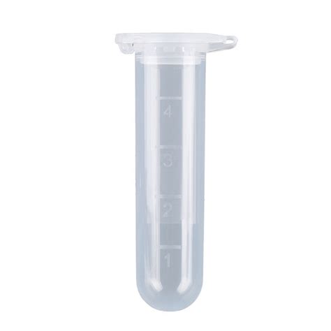 Cgn S Ml Centrifuge Tube Clear Round Bottom Snap Cap