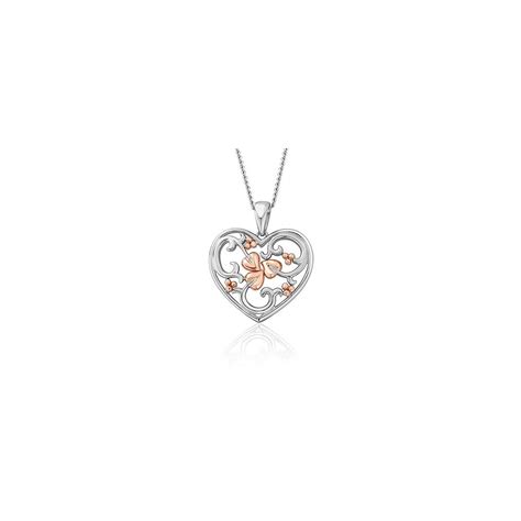 Clogau Tree Of Life One Pendant Necklace Welsh Gold Jewellery