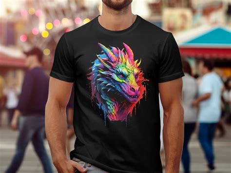 Watercolor Dragon T Shirt Dragon Lover T Mythical Fantasy Shirts Dragon T Shirt Dragon