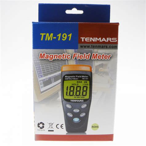 Tenmars Tm Emf Magnetic Field Meter Gauss Meter Hz To Hz