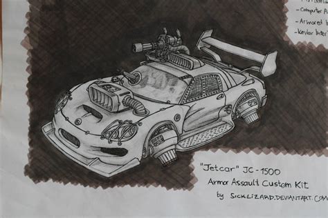 Jetcar Concept by sicklizard on DeviantArt