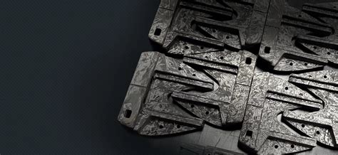 Forged Carbon Fiber Block Thick X Elevated Materials