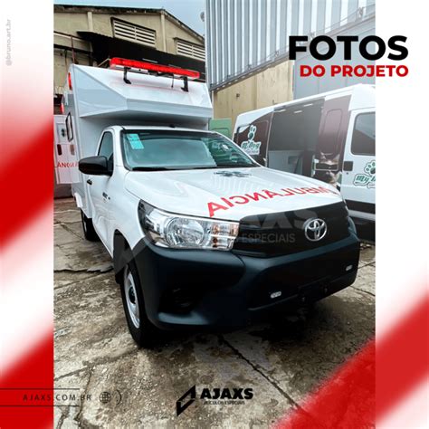 Projeto Entregue Hilux Ambul Ncia Simples Remo O Ajaxs Adapta O