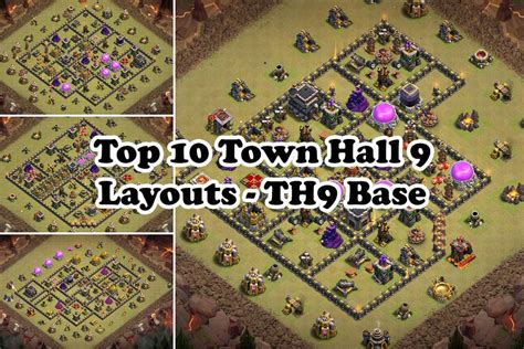 💥10 Insane Clash Of Clans Town Hall 9 Bases With Link Unbeatable Town Hall 9 Layouts For Clash