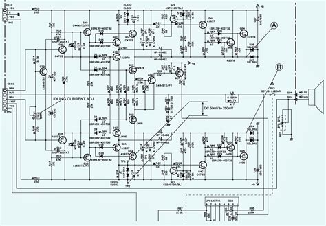 Schematic Diagram Amplifier Yamaha 100w Amplifier Schematics