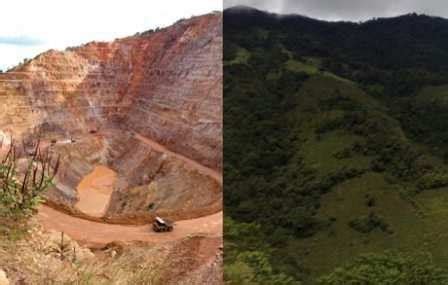 Colombia La Miner A A Cielo Abierto Cubre Con Su Manto El Departamento