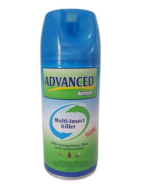 Advanced Aerosol Multi Insect Killer Such As Mosquitos Flies Cockroaches And Others Pack Of