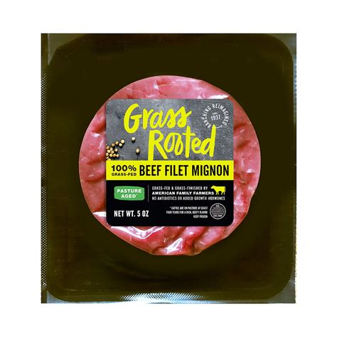 Grass Rooted 100 Grass Fed Beef Filet Mignon Steak Weee