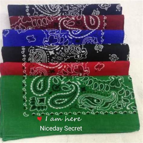 ♙tribal Scarf Scraf For Men And Women Panyo Handkerchief Bandana 12pcs♠