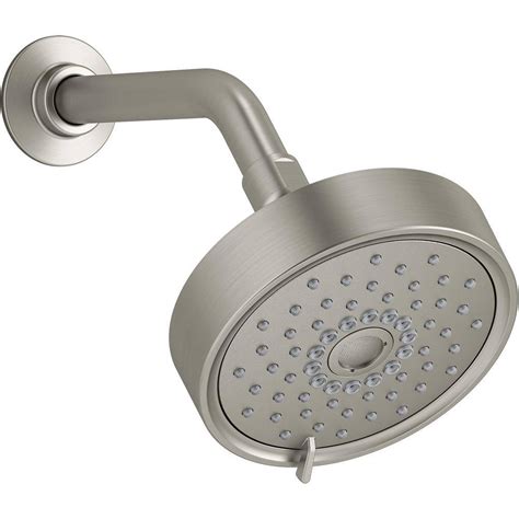 Kohler Purist 3 Spray Patterns 55 In Single 175 Gpm Wall Mount Fixed Shower Head In Vibrant