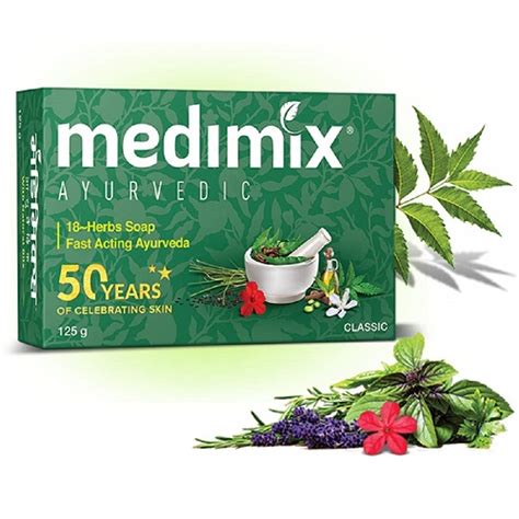 Medimix Classic 18 Herbs Soap 125g Dubai Marina Chocolates