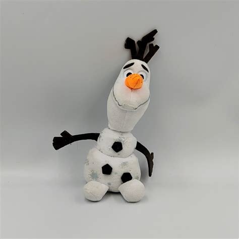 Doudou Peluche Olaf Bonhomme De Neige La Reine Des Neiges Frozen Disney Ty