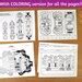 Paper Puppets Set Hansel And Gretel Fairy Tale Printable Coloring