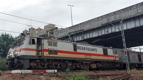 First Electric Loco Run Of Secundrabad LTT Duronto Express Indian