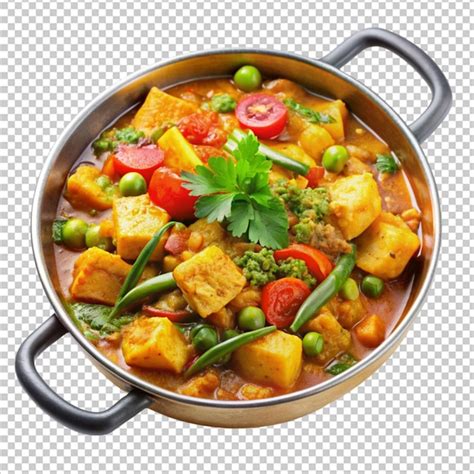 Premium Psd Vegetable Curry Transplant Background