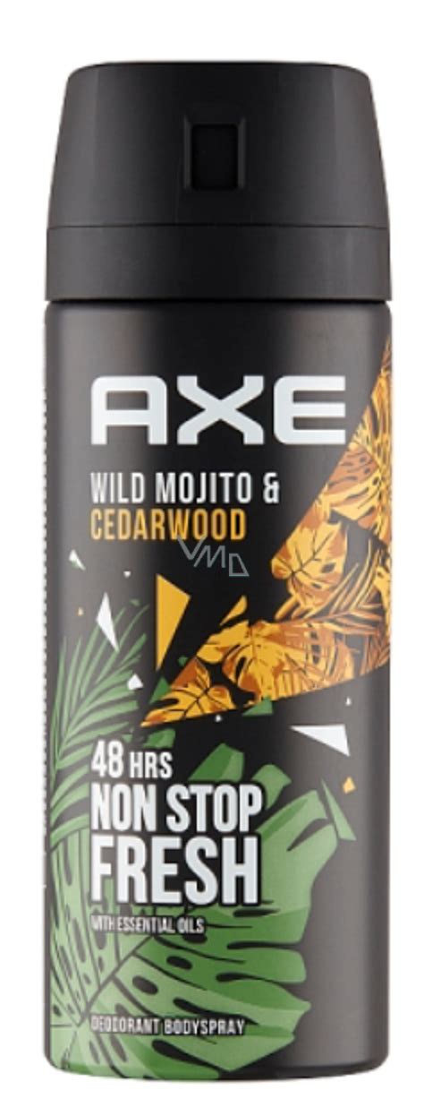 Ax Wild Green Mojito Cedarwood Deodorant Spray For Men Ml Vmd