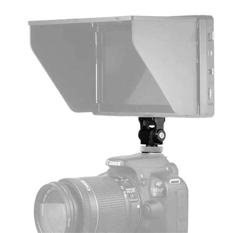 Promo GLO MINIFOCUS Hot Shoe Ball Head Flash Kamera Tripod Inch MF Warna Hitam
