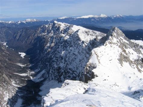 Krma In Stene Nad Njo V Ozadju Karavanke