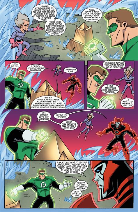 Latest Issue Of Monthly Green Lantern The Animated Series Comic