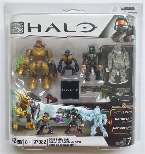 Halo Mega Bloks Odst Battle Unit Review With Gold Hunter Halo