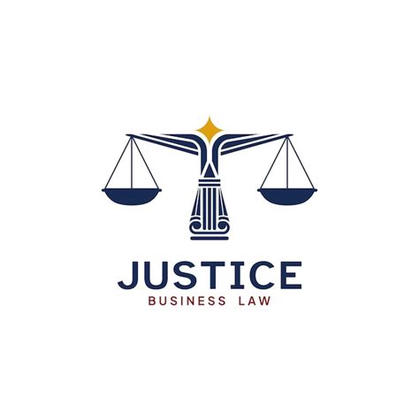 Premium Vector Law Scales Of Justice Logo Template Vector Icon