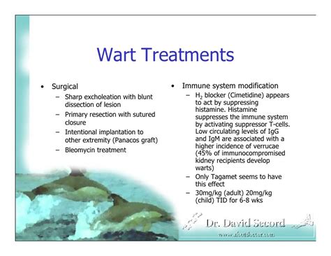 Warts And Lesions