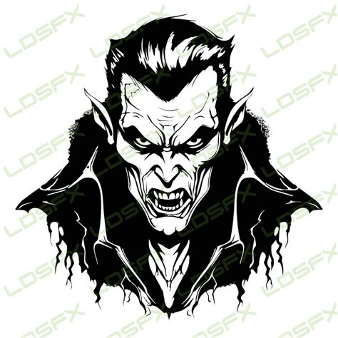 Dracula Clipart Vector SVG Vector Image For T Shirt Printing