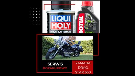 Serwis po zakupowy YAMAHA DRAG STAR 650 Wymiana oleju płukanka