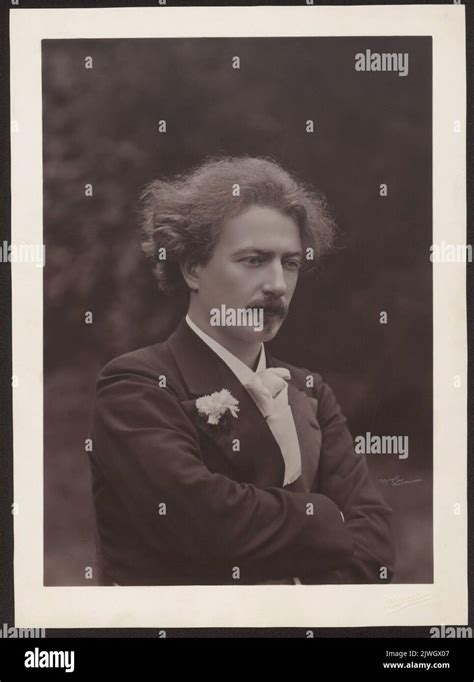 Portrait Of Ignacy Jan Paderewski 1860 1941 From The Waist Up En