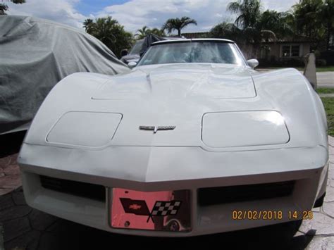 1980 All Original Corvette Stingray Classic Chevrolet Corvette 1980