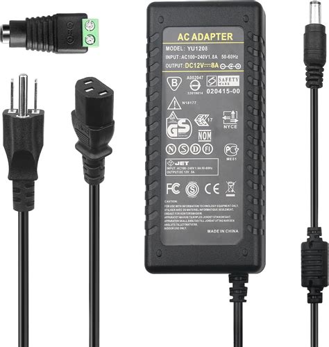 Amazon V A Power Supply Adapter Letaoxing Ac V Hz