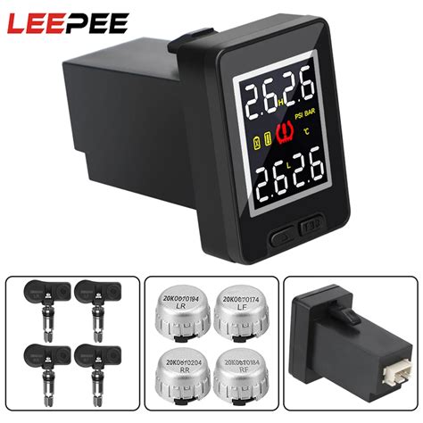 Leepee Sistema De Control De Presi N De Neum Ticos Tpms Para Coche