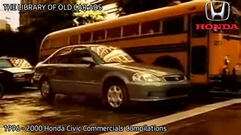 1996 2000 Honda Civic Commercials Compilations Part 6 YouTube