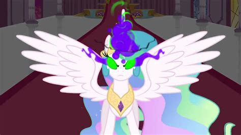 My Little Pony Celestia Uses Dark Magic Youtube