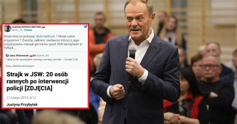 Tusk twierdzi że strzelanie do górników za rządów PO to kłamstwo