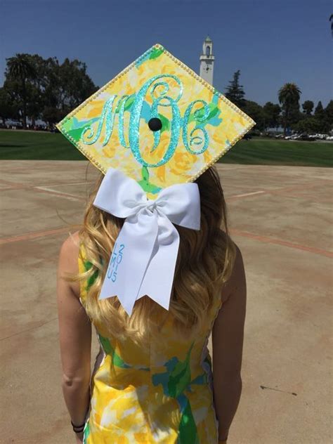 Graduation Cap Inspiration Lilly Pulitzer Lillies Graduation Cap