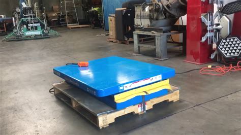 Bishamon Optimus 3K 3000 Lbs Hydraulic Scissor Lift Platform Table 48