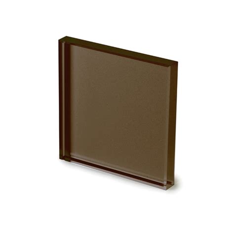 Chrome Back Painted Bronze Glass Opv9