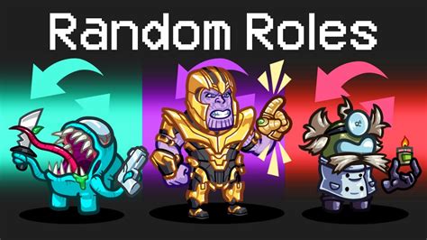 New Random Role Every Game In Among Us Youtube