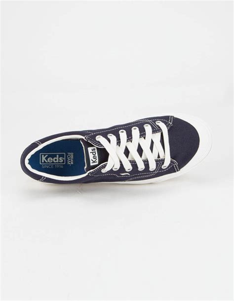 Keds Crew Kick 75 Canvas Navy Womens Shoes Navy 65 Tillys