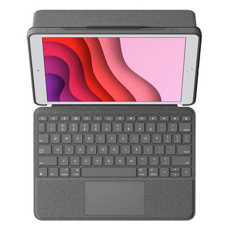 Logitech Combo Touch Capa Teclado Retroiluminado QWERTZ Alemão Grafite