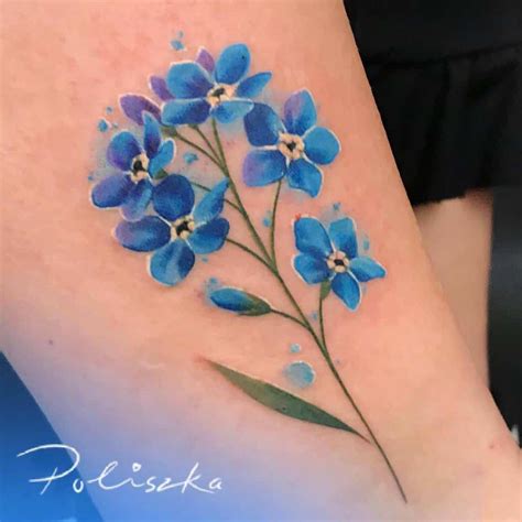 Forget Me Not Flowers Tattoo Designs Best Flower Site